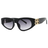 Black Shades Retro Sunglasses