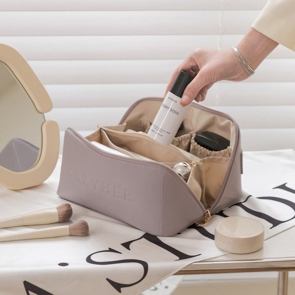 Leather Make-up Bag