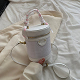 Bucket Zip Up Handbag