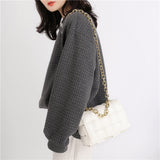 Square Weave Crossbody Bag