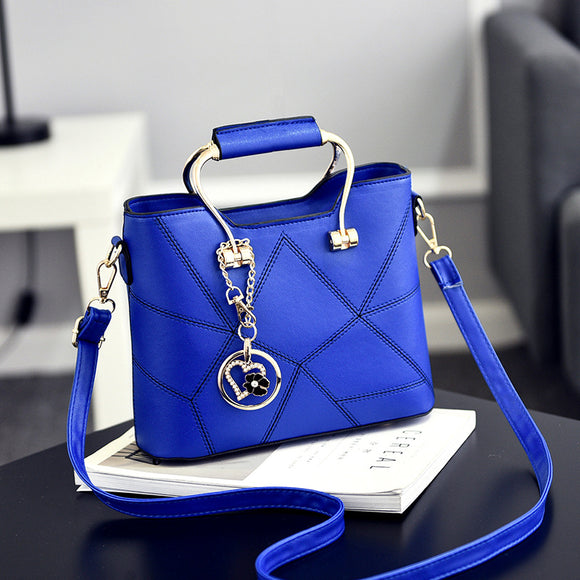 Abstract Stitching Handbag