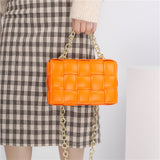 Square Weave Crossbody Bag