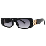Black Shades Retro Sunglasses