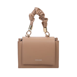 Pleated Handle Handbag