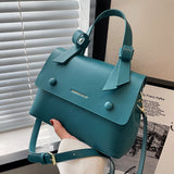 Vintage Square Button Bag
