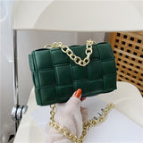 Square Weave Crossbody Bag