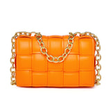 Square Weave Crossbody Bag