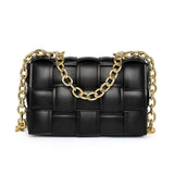 Square Weave Crossbody Bag