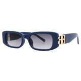 Black Shades Retro Sunglasses