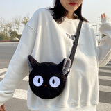 Plush Animal Crossbody Bag