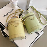 Bucket Zip Up Handbag