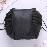 Scrunched Makeup Organizer