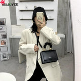 Pleated Handle Handbag