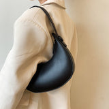 Leather Hobo Shoulder Bag