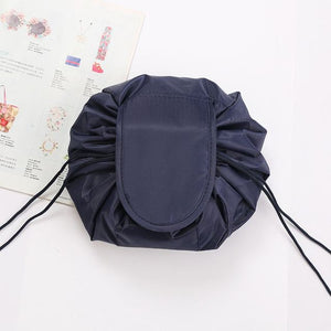 Scrunched Makeup Organizer