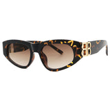 Black Shades Retro Sunglasses