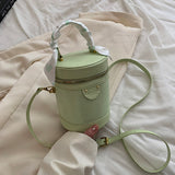 Bucket Zip Up Handbag