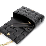 Square Weave Crossbody Bag