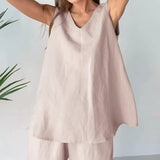 Alessia Oversized Linen Suit