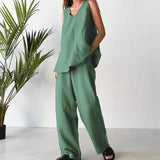 Alessia Oversized Linen Suit
