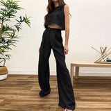 Teagan Linen Suit Set