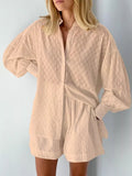 Novah Cotton Shirt and Shorts