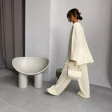 Debbie Crepe Lounge Set