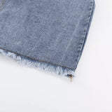 Celine Denim Maxi Skirt