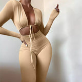 Isa Seamless Cut-out Jumpsuit