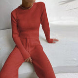 Ellis Rib Knit Longsleeve and Joggers
