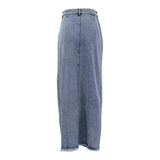 Celine Denim Maxi Skirt