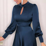 Ronda Key Hole Maxi Gown-Anonymous The Company
