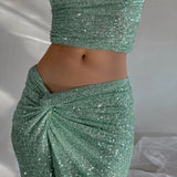 Ariel Sequin Tank and Maxi Skirt-Anonymous The Company