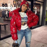 Ruby Cropped Puffer Jacket-Anonymous The Company