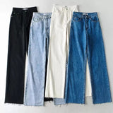 Addison French Cut Denim Jeans