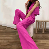 Teagan Linen Suit Set