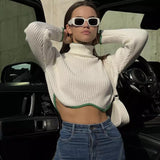 Stella Colour Blocking Cropped Turtleneck-Anonymous The Company