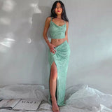 Ariel Sequin Tank and Maxi Skirt-Anonymous The Company