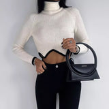Stella Colour Blocking Cropped Turtleneck-Anonymous The Company