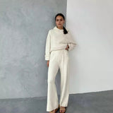 Aurora Rib Knit Casual Sweatsuit
