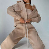 Camryn Button-up Jacket and Sweatpants