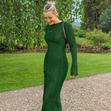 Kelly Maxi Pleated Dress-Anonymous The Company