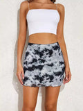 Arden Mesh Double-layer Mini Skirt