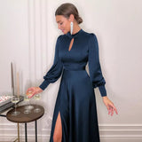 Ronda Key Hole Maxi Gown-Anonymous The Company