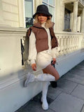 Charlotte Cropped Puffer Vest