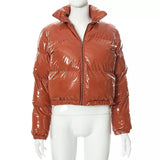 Ruby Cropped Puffer Jacket-Anonymous The Company
