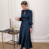 Ronda Key Hole Maxi Gown-Anonymous The Company