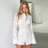 Lotus Corset Mini Dress