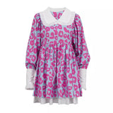 Kara Puff Sleeve Collared Dress