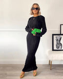 Kelly Maxi Pleated Dress-Anonymous The Company